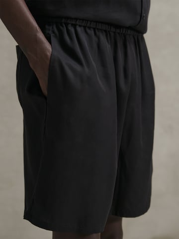 ABOJ ADEJ Regular Trousers 'Zagir' in Black