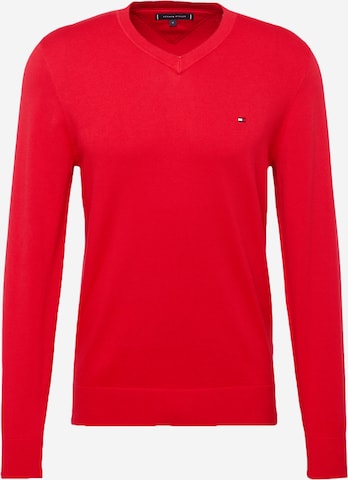 TOMMY HILFIGER Sweater in Red: front