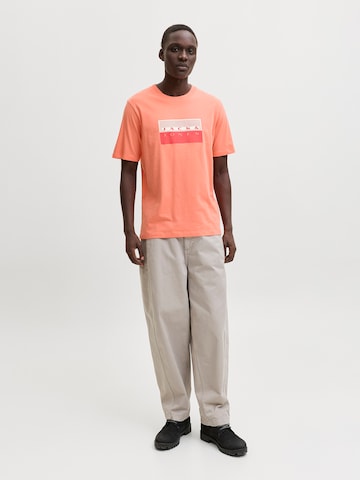 JACK & JONES Tričko 'JCOFusion' – oranžová