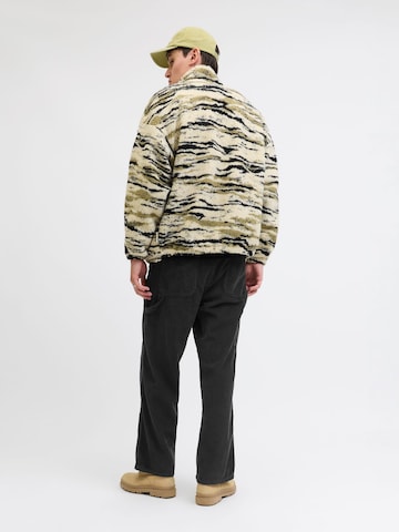 JACK & JONES Wide leg Broek in Zwart