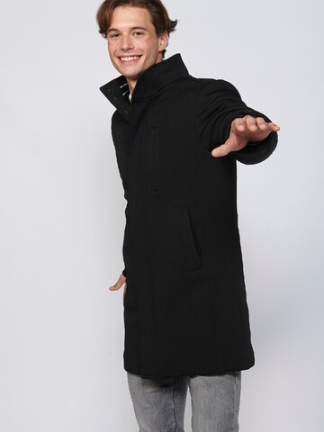 KOROSHI Between-Seasons Coat in Black
