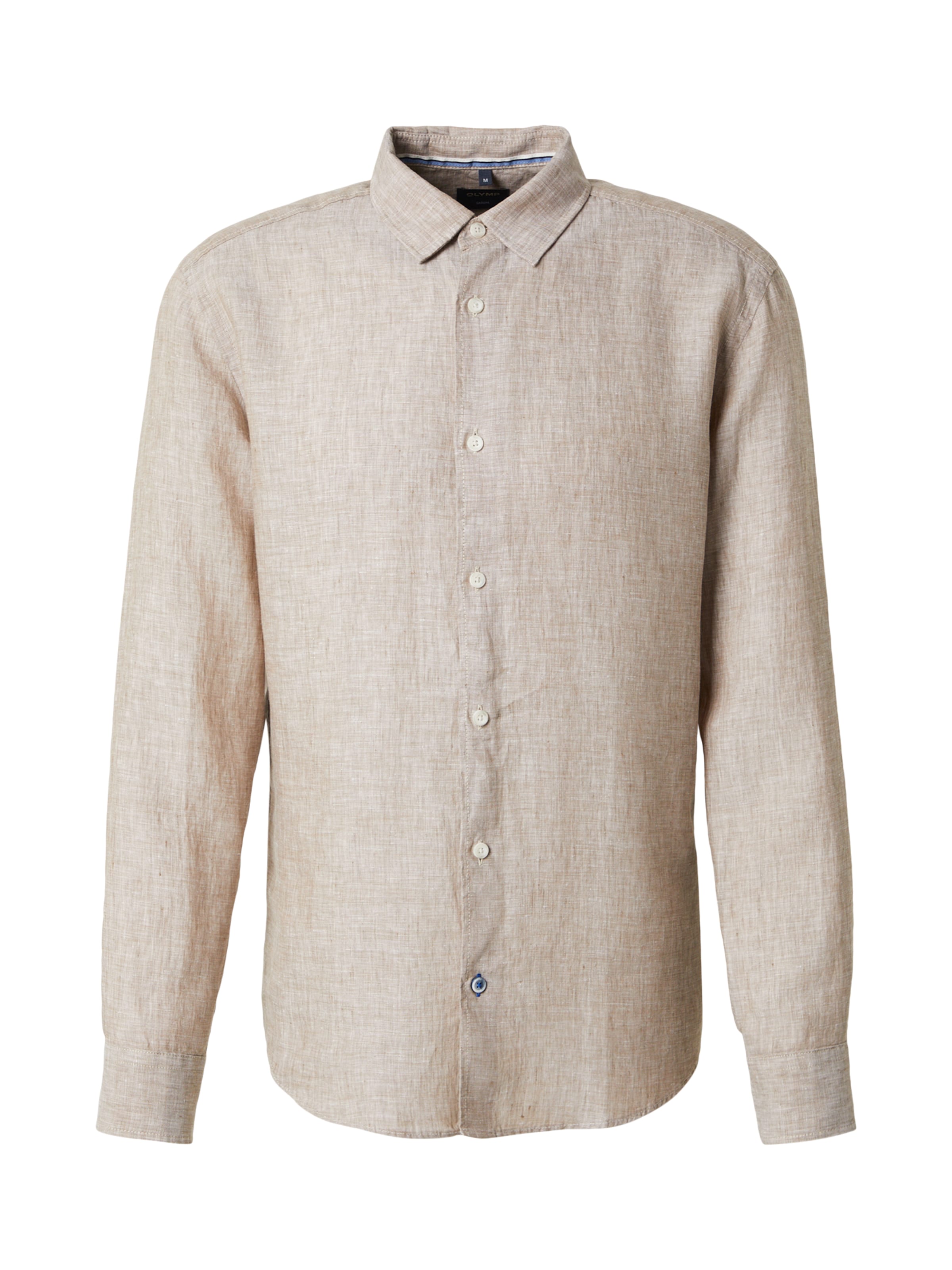 Regular fit Camicia di OLYMP in marrone: frontale