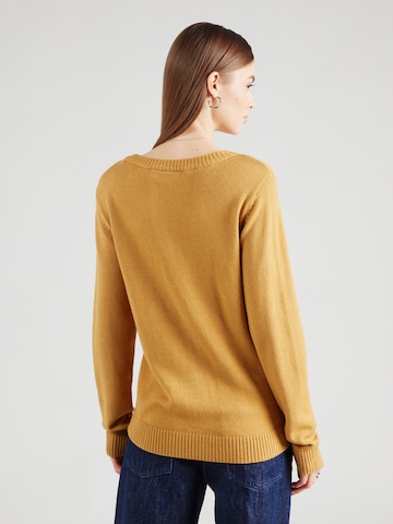 Pull-over 'VIRIL' VILA en marron