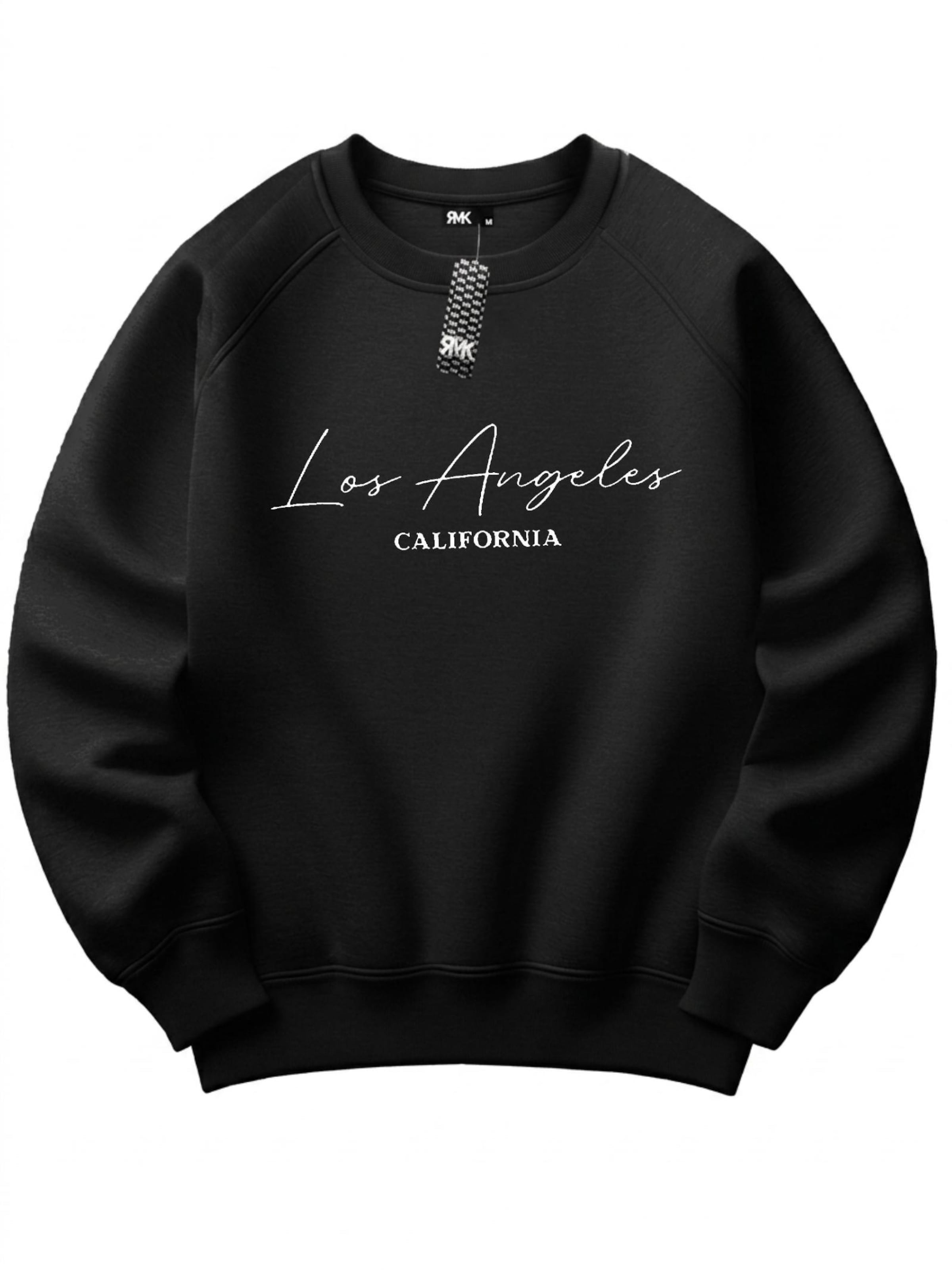 RMK Sweatshirt 'LA Los Angeles'‌‌‌‌‌‌‌‌‌ in XS-S in schwarz, Produktansicht