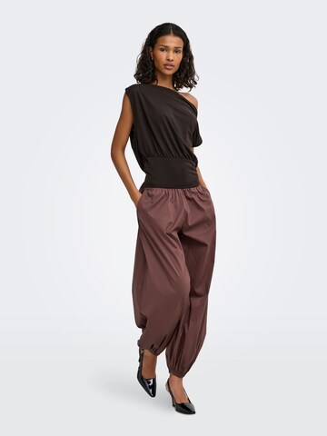 JDY - Loosefit Pantalón bombacho 'FRANKIE' en marrón