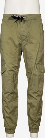 Tommy Jeans Stoffhose 32 in Grün: Vorderseite