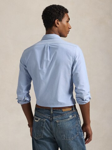 Polo Ralph Lauren Слим Рубашка в Синий