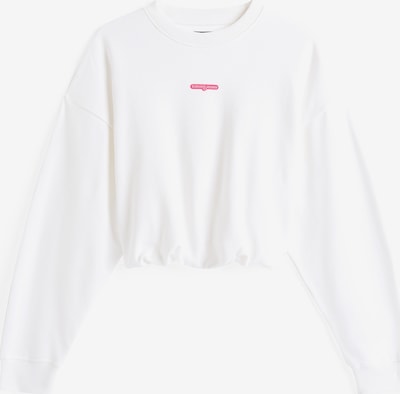 Tommy Jeans Sweater majica u roza / bijela / prljavo bijela, Pregled proizvoda