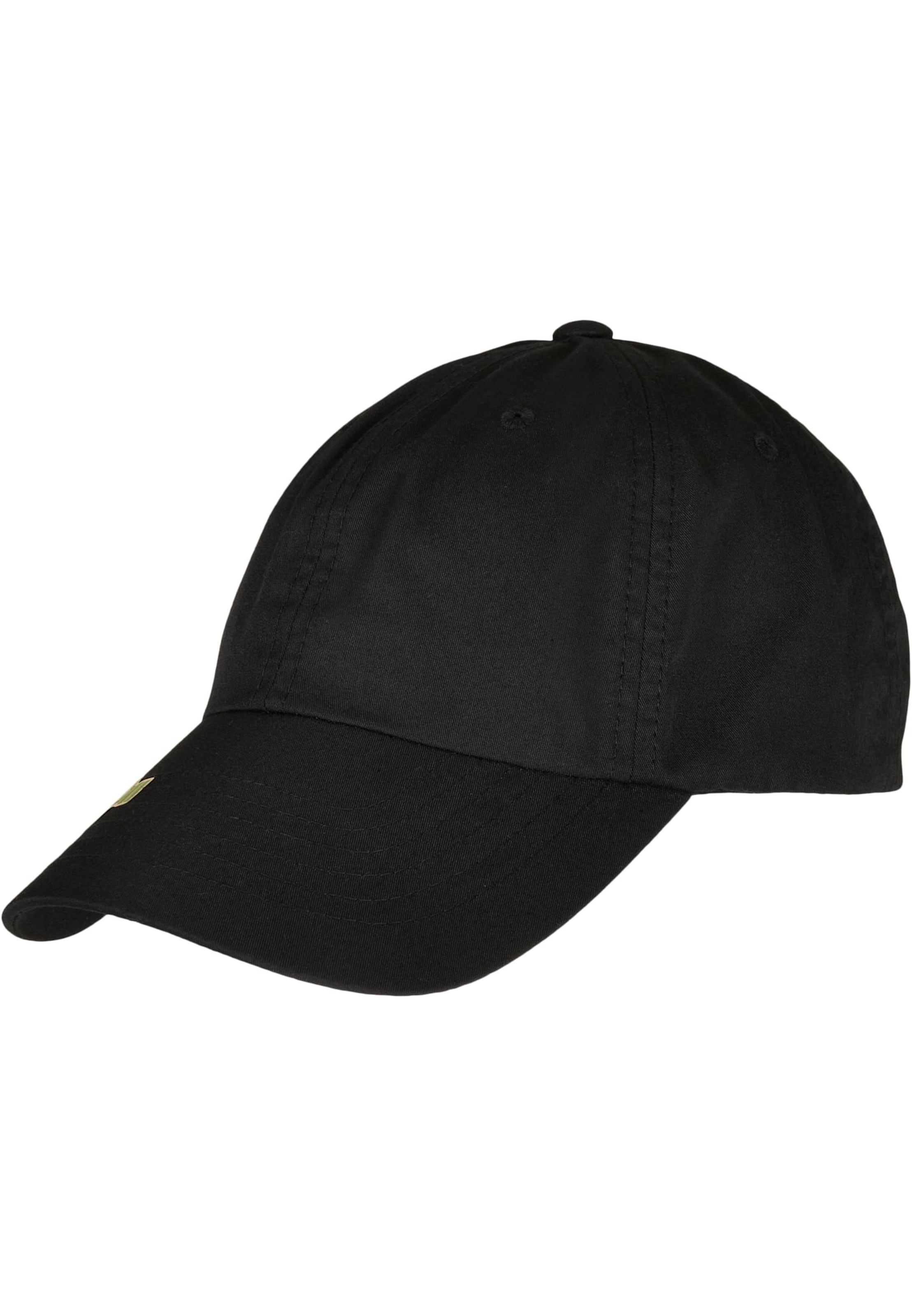 Flexfit Cap in Schwarz: Vorderseite
