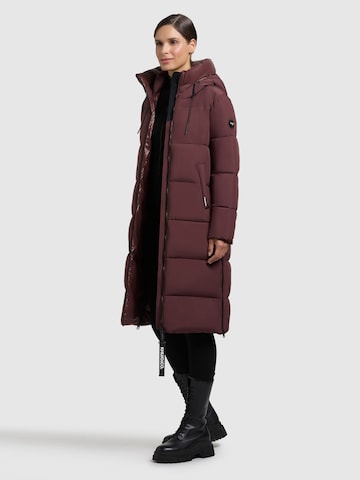 khujo Wintermantel 'Nalu' in Rot