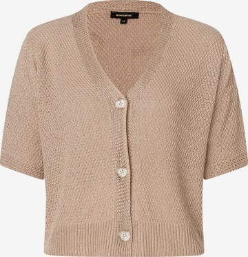 MORE & MORE Knit Cardigan in Beige: front