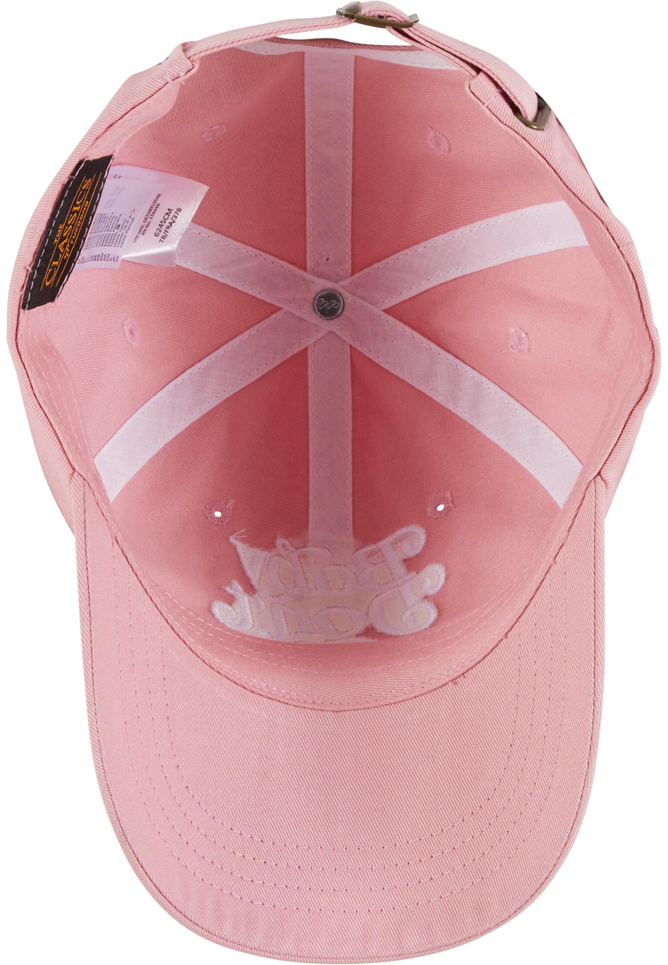 MT Upscale Kšiltovka 'Baby Don't Cry' – pink