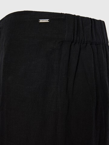 Funky Buddha Wide leg Παντελόνι σε μαύρο