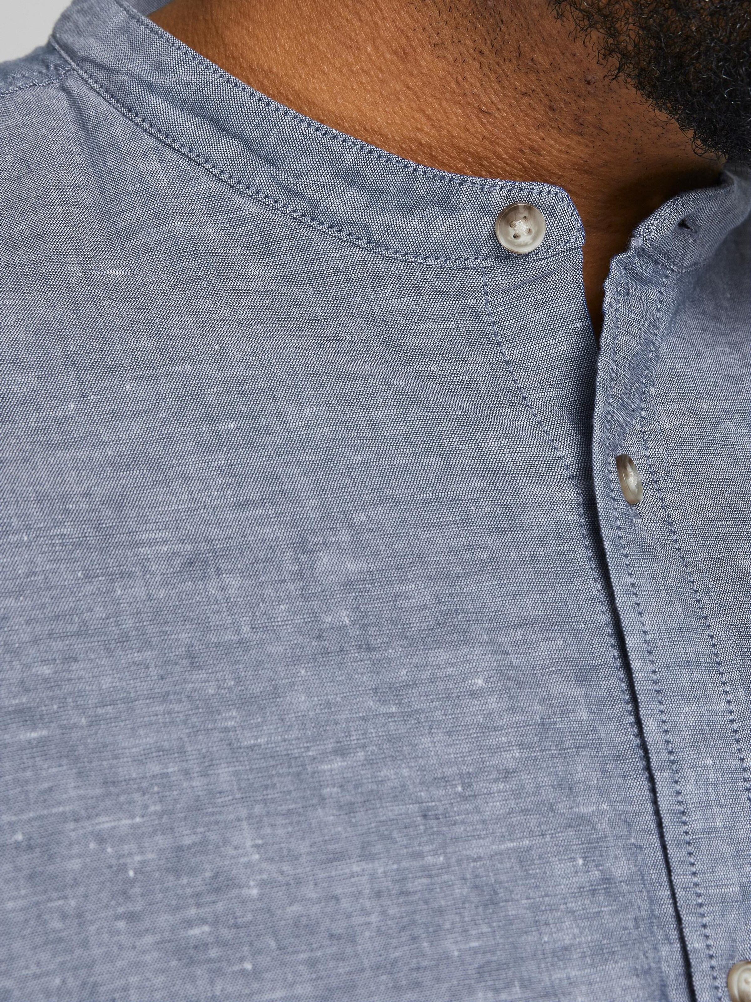 Männer Große Größen Jack & Jones Plus Hemd in Navy - MU19524 Männer Große Größen Jack & Jones Plus Hemd in Navy - MU19524