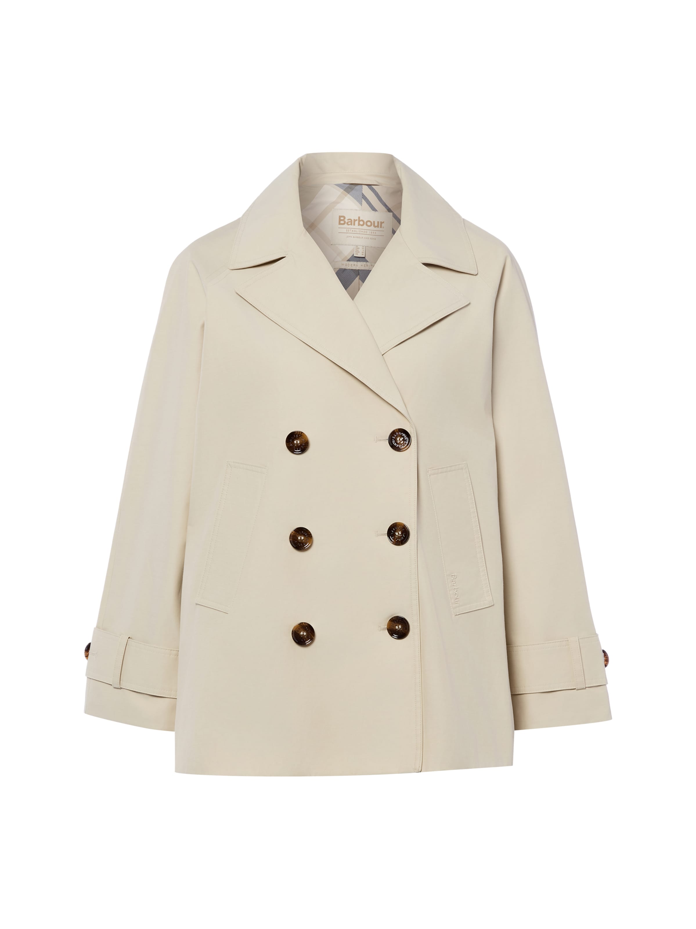 Barbour Between-season jacket ' Maisy Showerproof ' in Beige: front