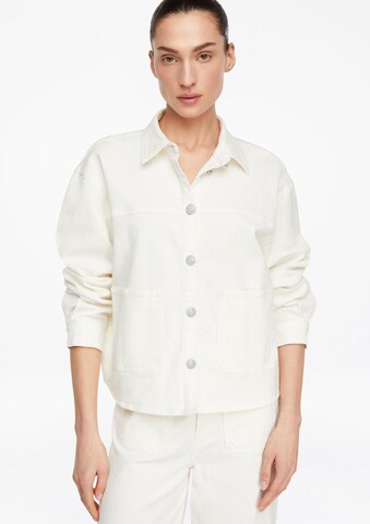 COMMA Tussenjas in Wit: voorkant