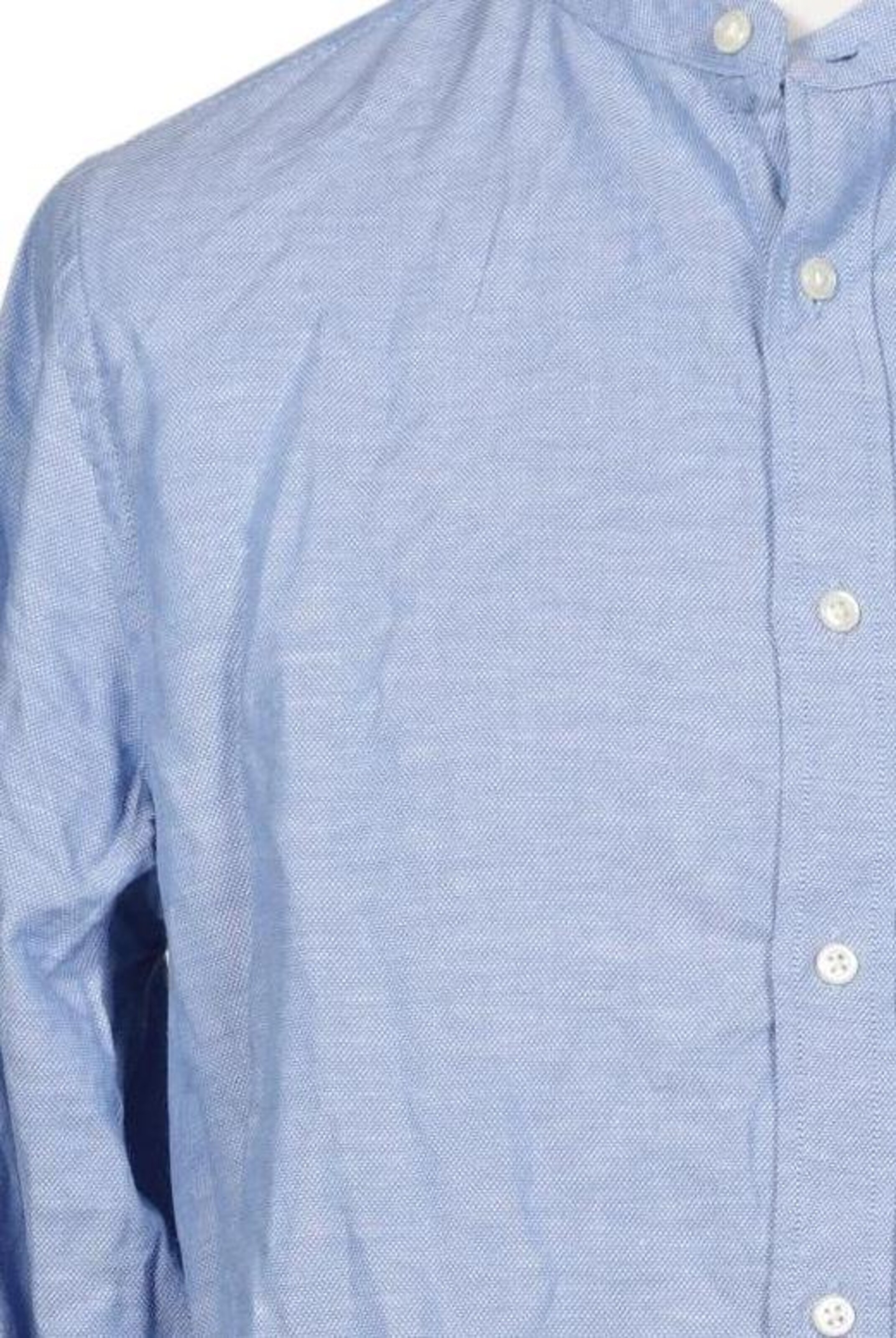TOMMY HILFIGER Button Up Shirt in L in Blue