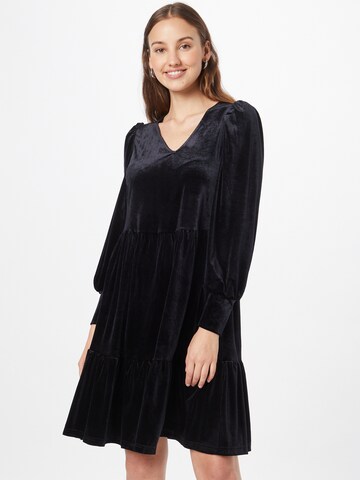 Claire Shirt Dress 'Djinna' in Black: front