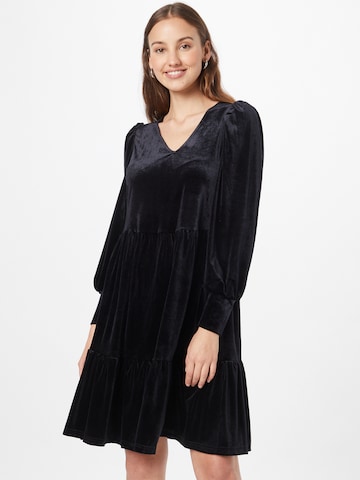 Claire Sukienka koszulowa 'Djinna' w kolorze czarny: przód
