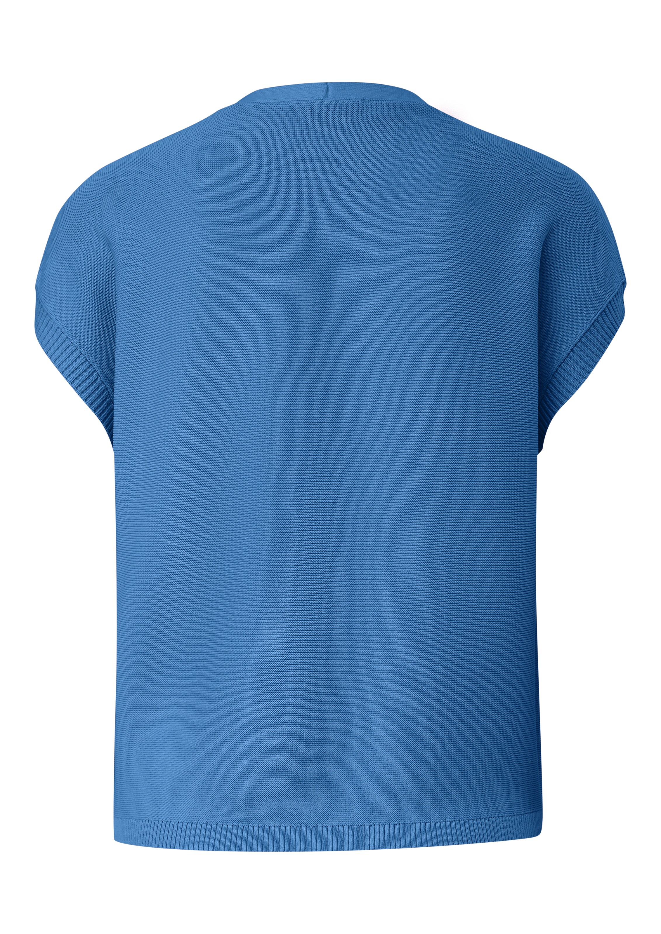 Cardigan COMMA en bleu : derrière