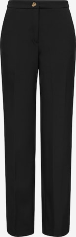 Loosefit Pantaloni con piega frontale 'Aya-Astrid' di ONLY in nero: frontale