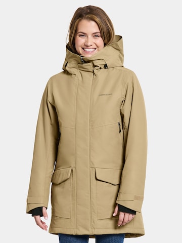 Didriksons Performance Jacket in Beige: front