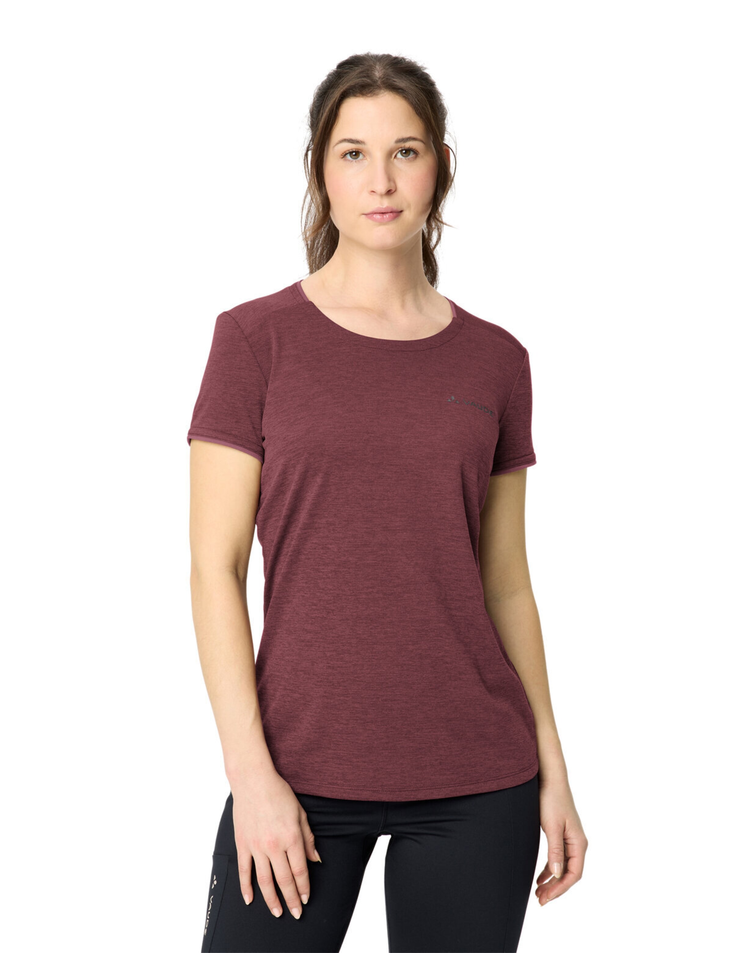 VAUDE Performance shirt 'Essential' in Red: front