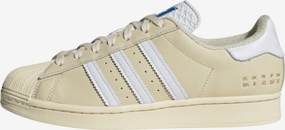 ADIDAS ORIGINALS Sneaker low 'Superstar' i beige / hvid, Produktvisning