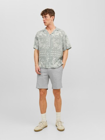 JACK & JONES - regular Pantalón chino 'Palma' en gris