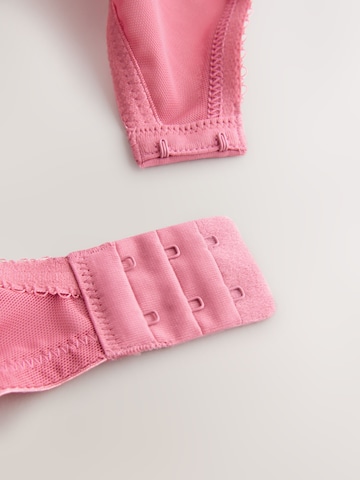 Next Сутиен балконет Сутиен в розово