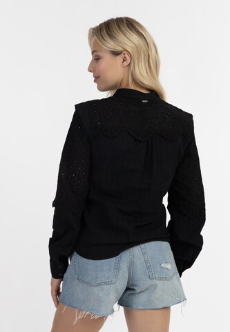 DreiMaster Vintage Blouse in Black