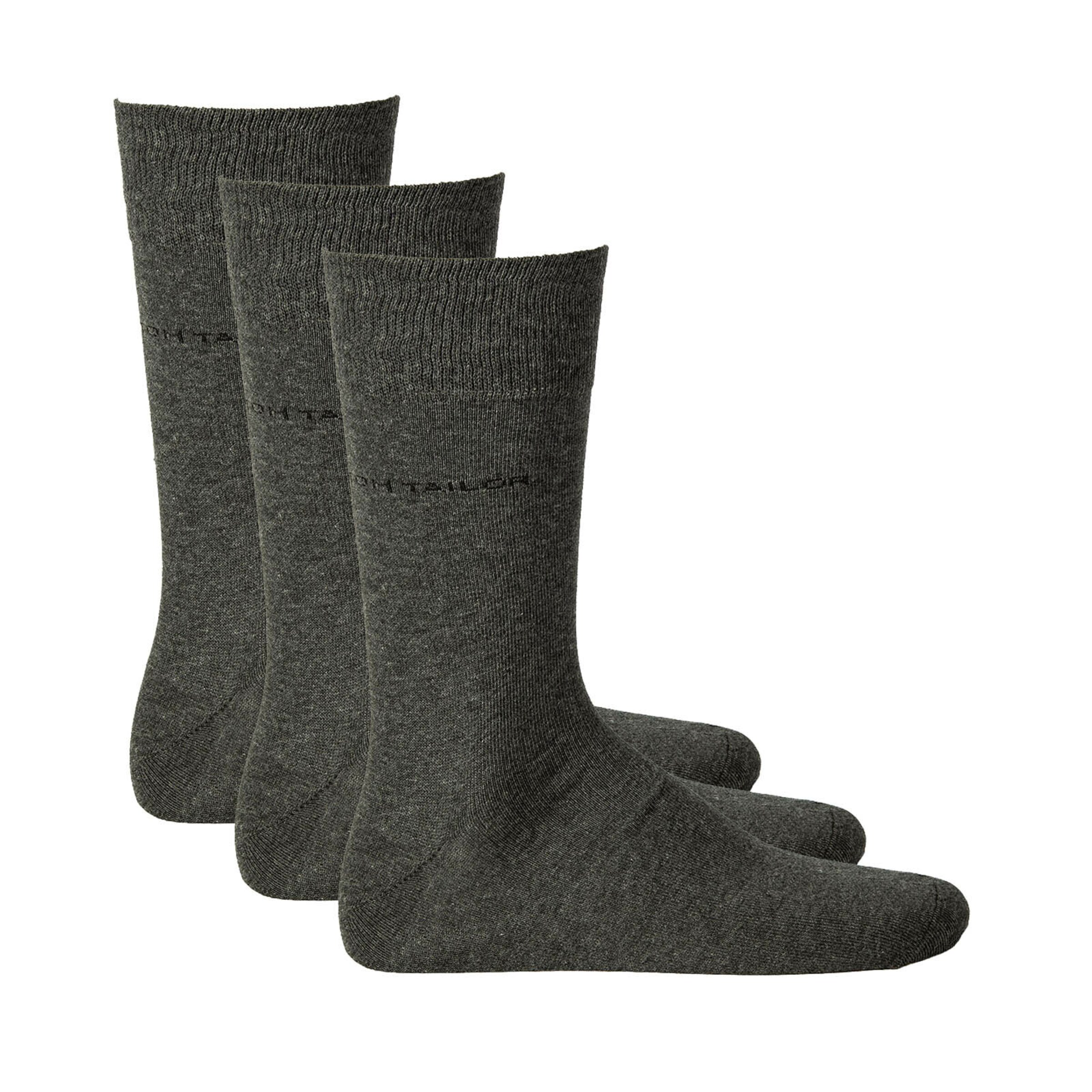 TOM TAILOR Socken in Grau