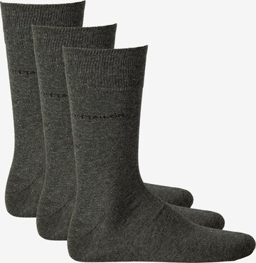 TOM TAILOR Socken in Grau