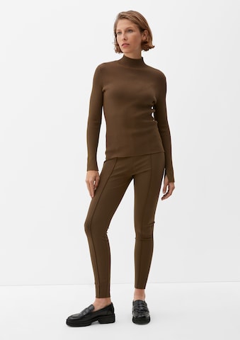 s.Oliver Slim fit Leggings in Brown