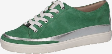 CAPRICE Sneakers laag in Groen: voorkant