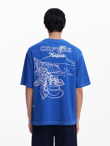 Desigual Naples T-shirt in Blau