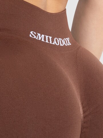 Smilodox Skinny Sportbroek ' Rosa ' in Bruin