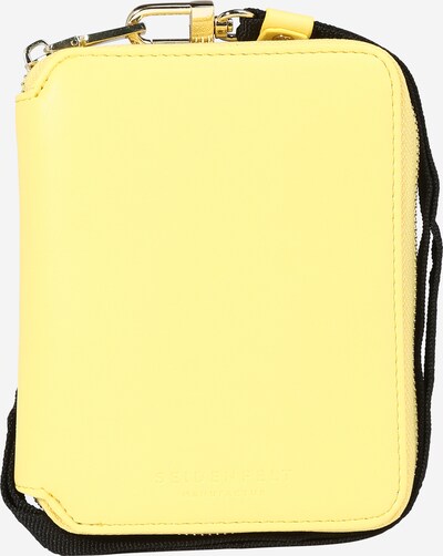 Seidenfelt Manufaktur Cartera 'Selma' en lima / negro, Vista del producto