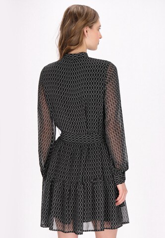 DreiMaster Klassik - Vestidos camiseiros 'Classic Look' em preto