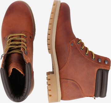 Bottines à lacets 'STOKE' JACK & JONES en marron