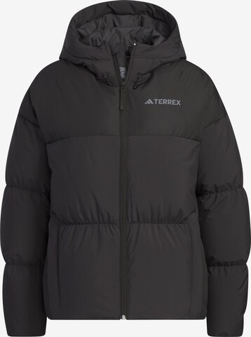 ADIDAS TERREX Outdoorjacke ' Goose Down' in Schwarz: predná strana