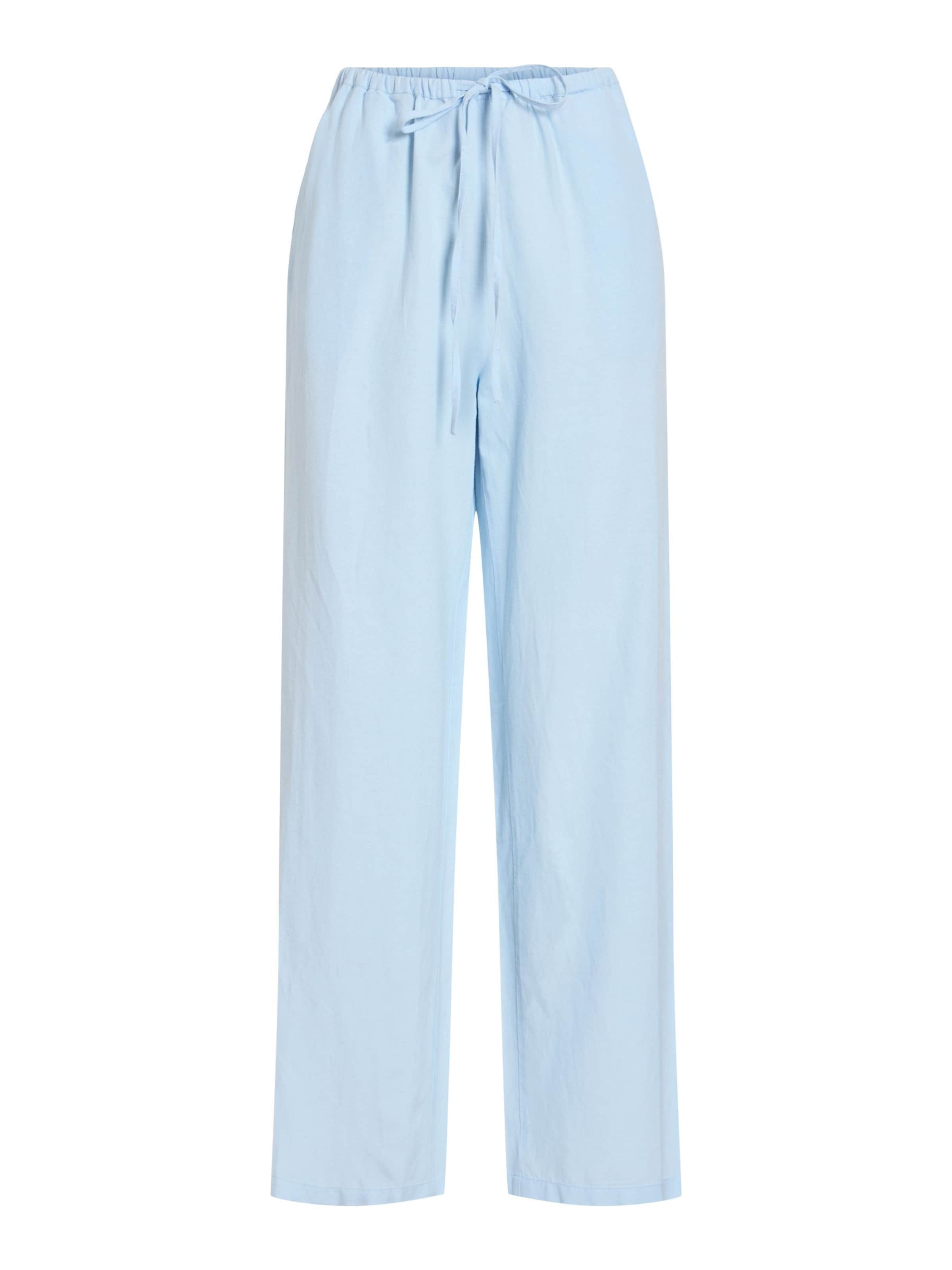 VILA Pants in Blue: front