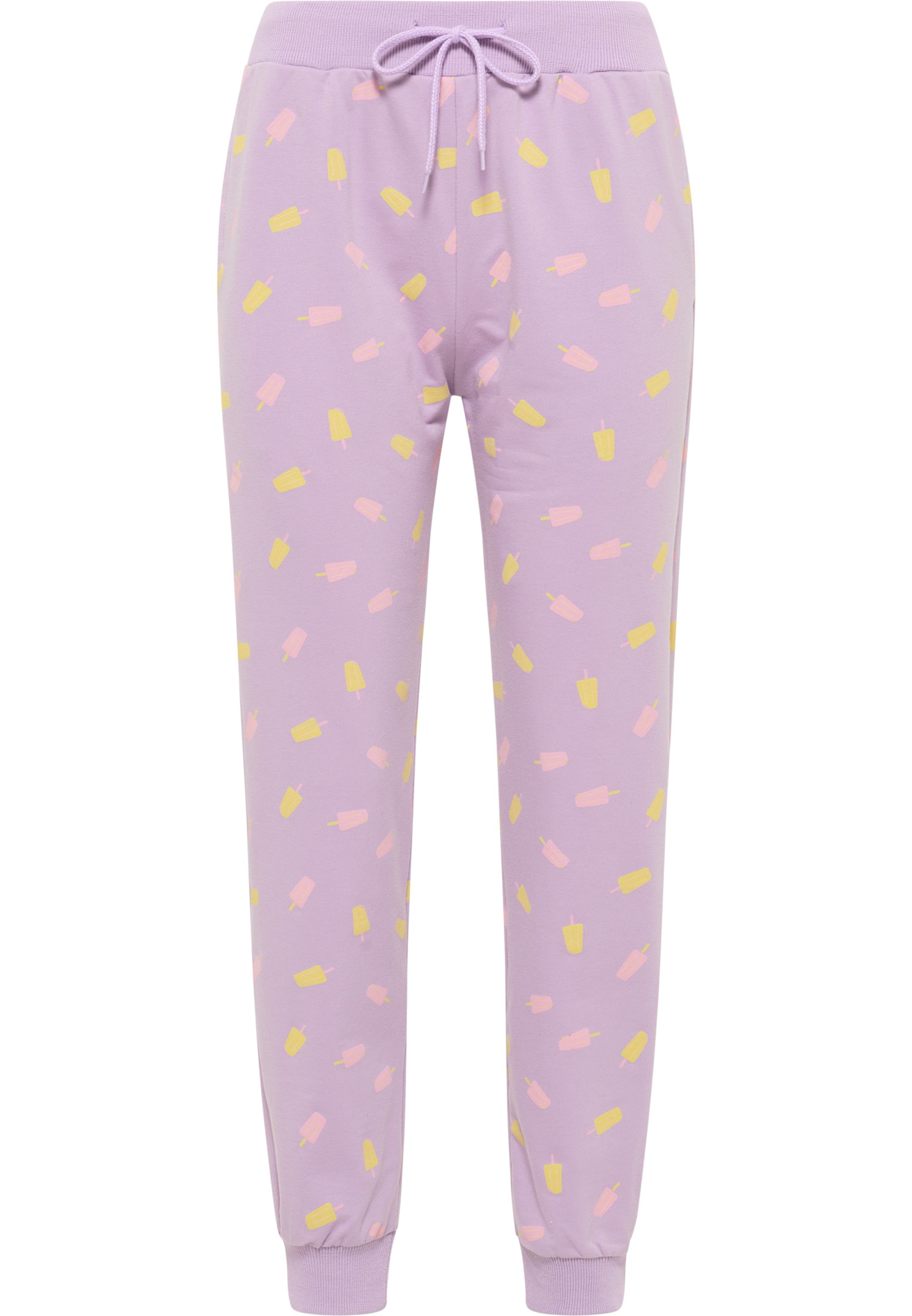 MYMO Штаны в Лиловый: спереди