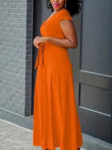 JANE's Jurk in Oranje