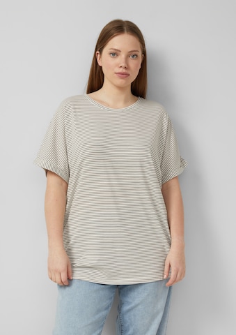 T-shirt QS en marron