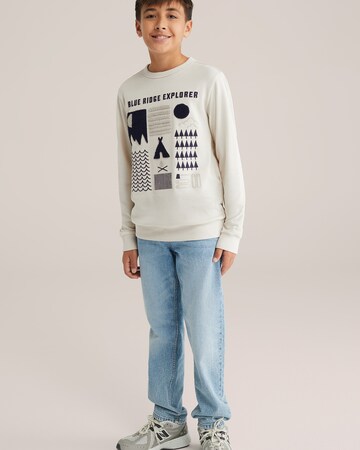 WE Fashion Футболка в Бежевый