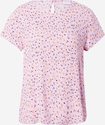 VILA - Blusa 'PAYA' em rosa: frente