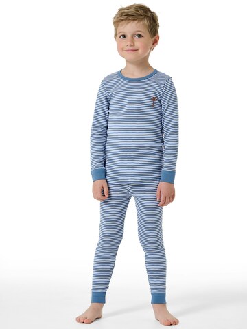 SCHIESSER Nachtkledij ' Nature Love ' in Blauw