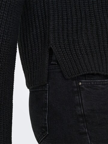 JDY Pullover 'JDYJusty Tine' in Schwarz
