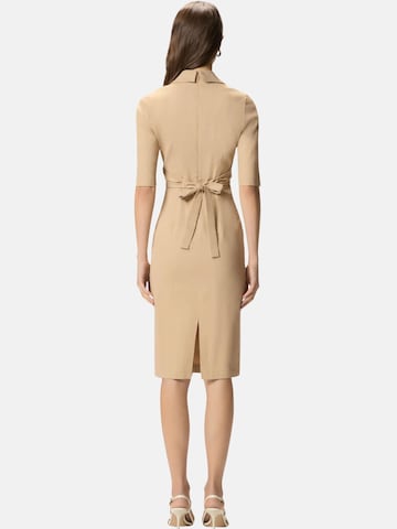 Robe 'PINKO ALLYSON ABITO LINO STRETCH ABITO' PINKO en beige